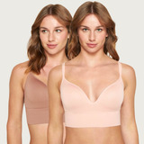 Pack X2 Bralette Seamless Palmers