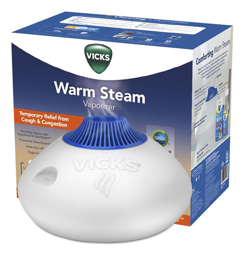 Vicks Warm Steam Vaporizador De 1.5 Galones Color Blanco