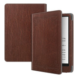 Funda Para Kindle Paperwhite 11th Gen (6.8 ), Marron/rigido