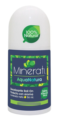 Desodorante Minerati Aqua Natura