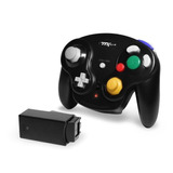 Control Inalambrico Wavedash Par Gamecube Wii Ttx Tech Negro