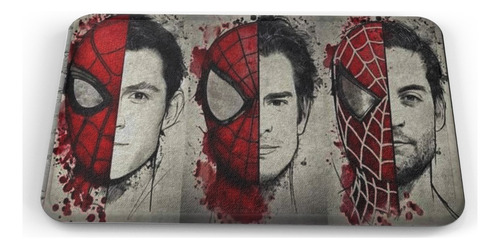 Tapete Spiderman Tobey Tom Andrew Cara Baño Lavable 50x80cm