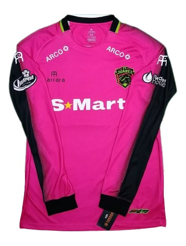 Bravos De Juarez Fc Jersey Portero Rosa Carrara Original