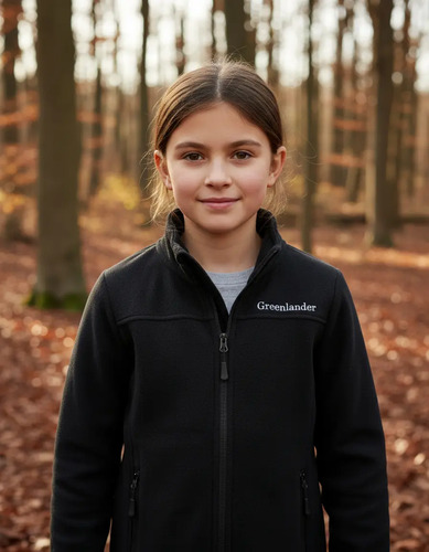 Chamarra Niña Con Forro Peluche Sudadera Fce8576 Greenlander