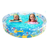 Piscina Infantil Inflável Redonda Bestway 282 Litros 3 Aneis