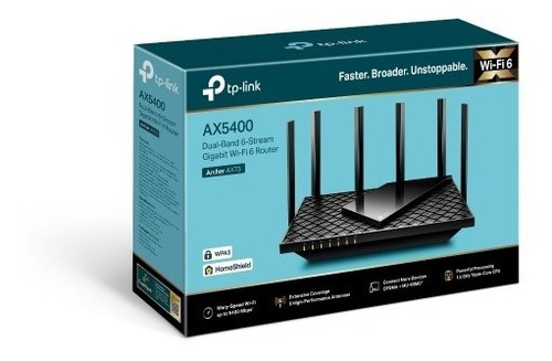 Router Gigabit Wifi 6 Dual Band Tp-link Ax5400 Archer Ax73