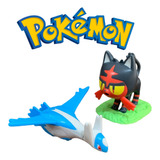 Boneco Latios Pokémon E Litten Pokémon Coleção Mcdonald's 