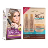 Kit Kativa Alisado+post C.claro - mL a $169