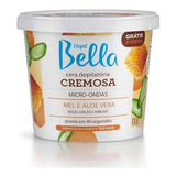 Cera Micro-ondas Mel E Aloe Vera Deo Depil Bella  100g