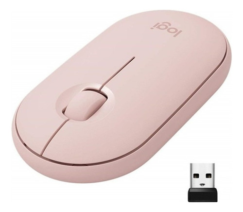 Mouse Sem Fio Óptico Bt Logitech Pebble M350 1000dpi