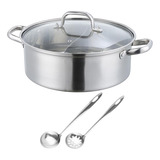 Shabu Shabu Divisor Hot Pot Hot Pot Utensilios De 32cm