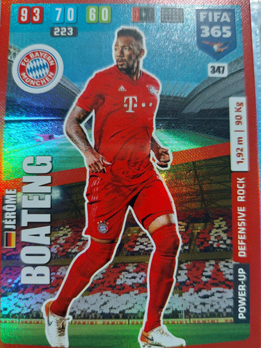 Carta Adrenalyn Fifa 365 2020 / Jerome Boateng