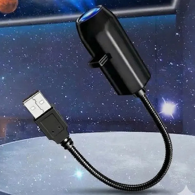 Proyector Led De Planetas Con 10 Diapositivas, Luz Nocturna Usb, Rotación De 360°, Lámpara Ambiental Para Recámara, Decoración Y Fotos Kean