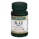 Vitamina B-12 1000 Mcg 100 Tabletas Nature´s Bounty Sabor Sin Sabor