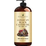 Aceite De Ricino Negro Jamaicano 16 Fl Oz, Puro Y Natural, G