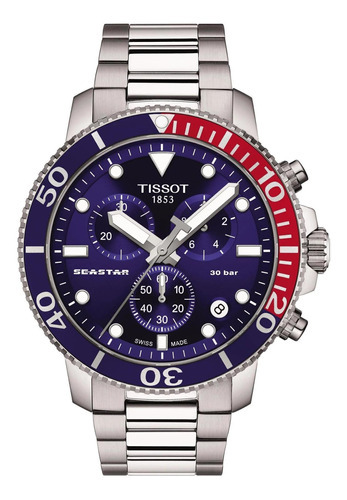 Reloj Tissot Seastar T120.417.11.041.03 100% Original