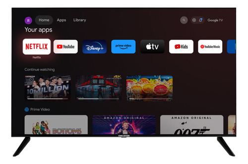 Televisor 50 Pulgadas Google Tv T2 / Challenger