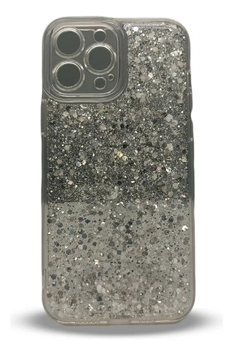 Funda Glitter Plata Para Todos Los Modelos De iPhone | Meses sin interés