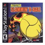 Jogo All-star Slammin' D-ball Ps1 Novo Original Sem Juros