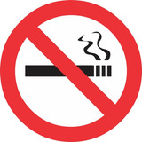 Imã Placa Proibido Fumar Decoração Presente