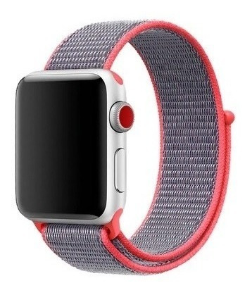 Pulseira Nylon Para Apple Watch 38mm 40mm 42mm 44mm Series 