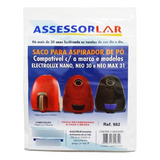 Kit 3 Sacos P Aspirador De Pó Electrolux Nano, Neo E Neomax