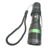 Linterna Tactica Led Recargable Zoom Officia Con Accesorios 