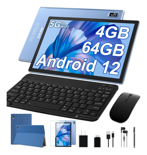 Tablet Aocwei 10.1 64+4gb Memoria Ram Teclado Bluetooth Pad