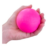 Brinquedo Pet Bola Para Cachorro Grande E Médio Anti Stress Cor Bola 80mm Rosa