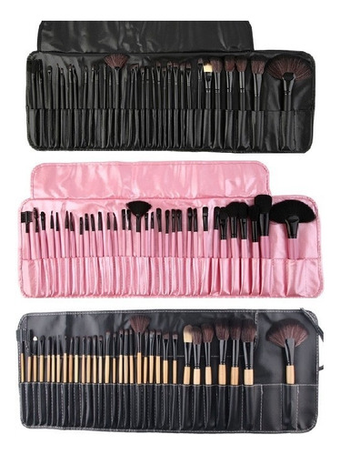 Set Kit 24 Brochas Maquillaje Profesional +