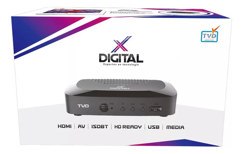 Decodificador Tv Digital Hd Isdb-t | Xdigital | Canales Dtv