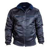 Campera Azul  Gabardina Satinada Palmaj Rerda