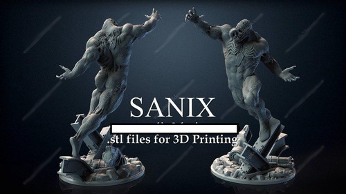 Archivo Stl Impresión 3d - Venom Sanix
