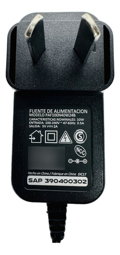 Fuente Alimentacion Transformador 5v 2a Con Led Potente