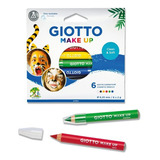 Giotto Make Up Pinta Carita, 6 Colores