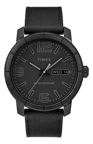 Reloj Timex Mod 44 Con Correa De Cuero Para Hombre