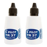 2 Reabastecedores Tinta Pincel Atomico Canetao Tr37 Pilot