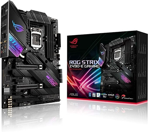Tarjeta Madre Asus Rog Strix Z490-e Gaming Intel Z490