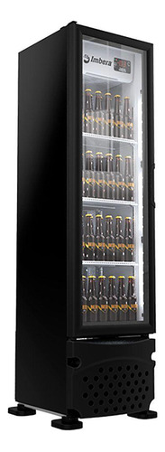 Cervejeira Imbera Vertical 1 Porta 229l Preto 127v Ccv144