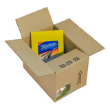 Cajas Cartón 30x20x20 Embalaje Reforzada 100lb Pack X25u