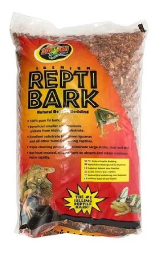 Sustrato Zoomed Reptiles Corteza Madera Repti Bark 4.4litros