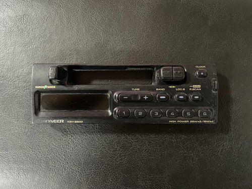 Frente Estereo Pioneer Keh-2500 Cassette Original Japan