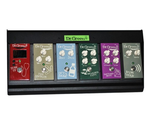 Pedalera Para Bajo Completa Dr Green Basspedalboard