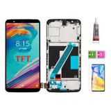 Tela De Lcd E Moldura Para Oneplus 5t 1+5t A5010 Tft