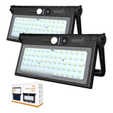 Foco Solar Recargable Led 3 Modos Ip65 Para Camping