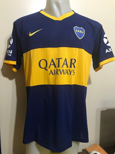 Camiseta Boca 2019 2020 Salvio 11 Argentina Parche Superliga