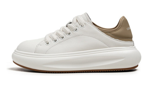 Zapatos Casuales Blancos Transpirables Simples Para Hombres