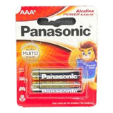 Kit 10 Cartelas Pilhas Panasonic Alcalina Aaa 2