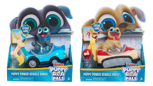 Vehículos Puppy Dog Pals Power Bingo & Rolly Disney Jr.