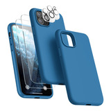 Funda 5 En 1 Para iPhone 11 Pro De 5.8 Pulgadas, Con 2 Prote